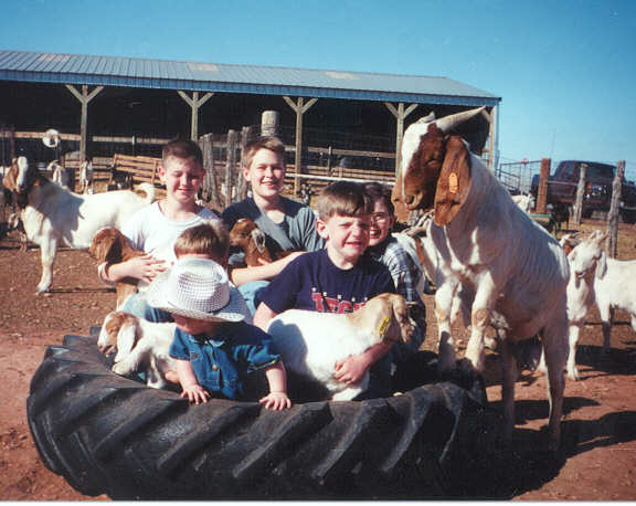 Joseph and John with Sebastian