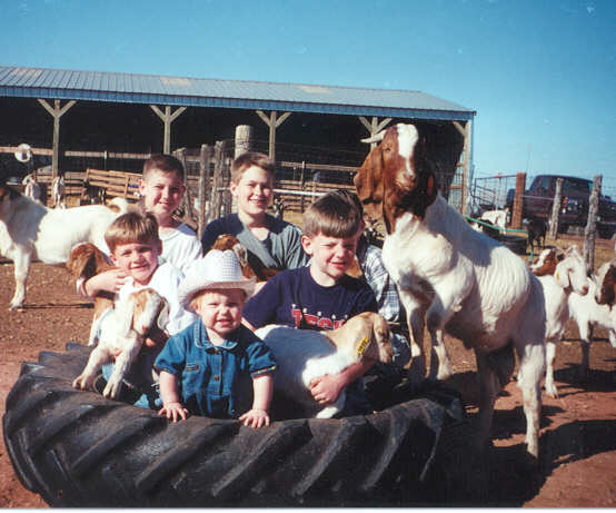 Cactus Kid with the grandkids